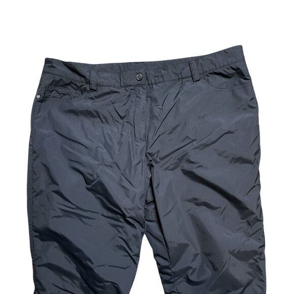 OBERMEYER Snow Pants Black Size 16 - Picture 3 of 7